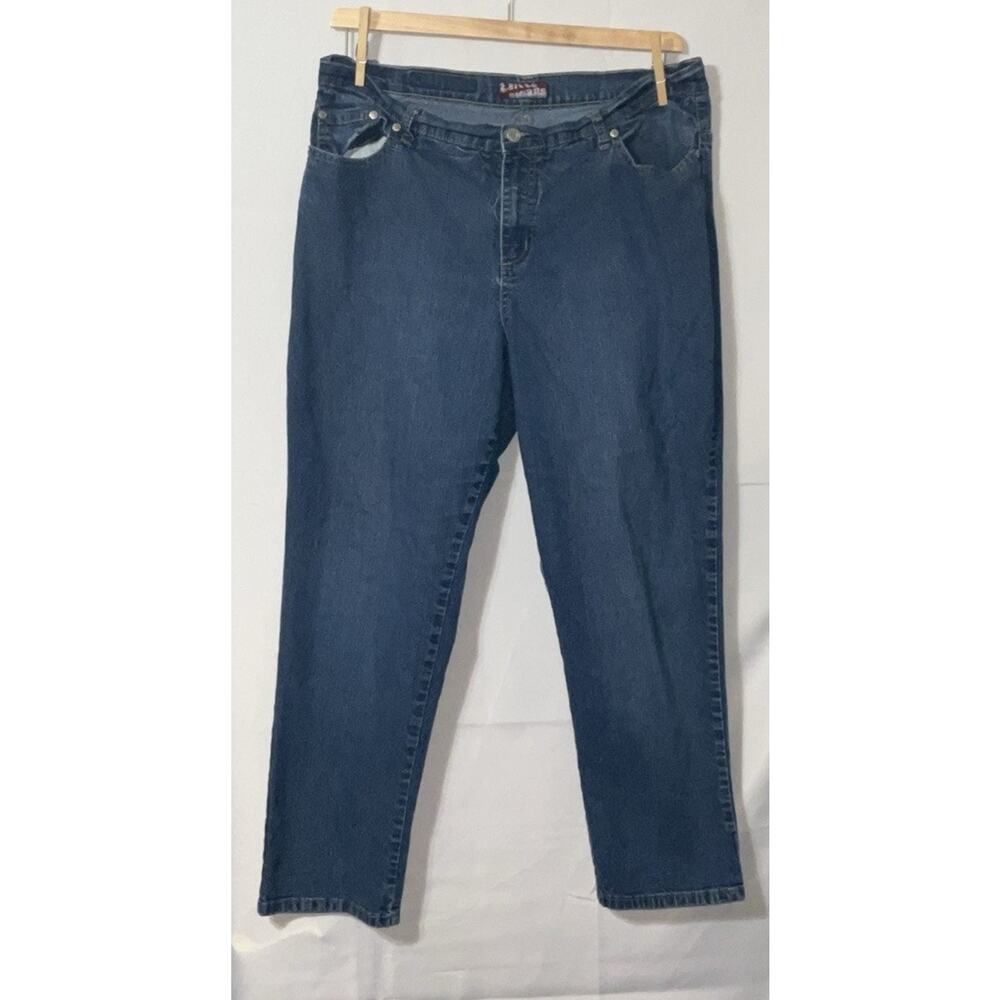 UKA JEANS women's blue jeans pants size 18P
